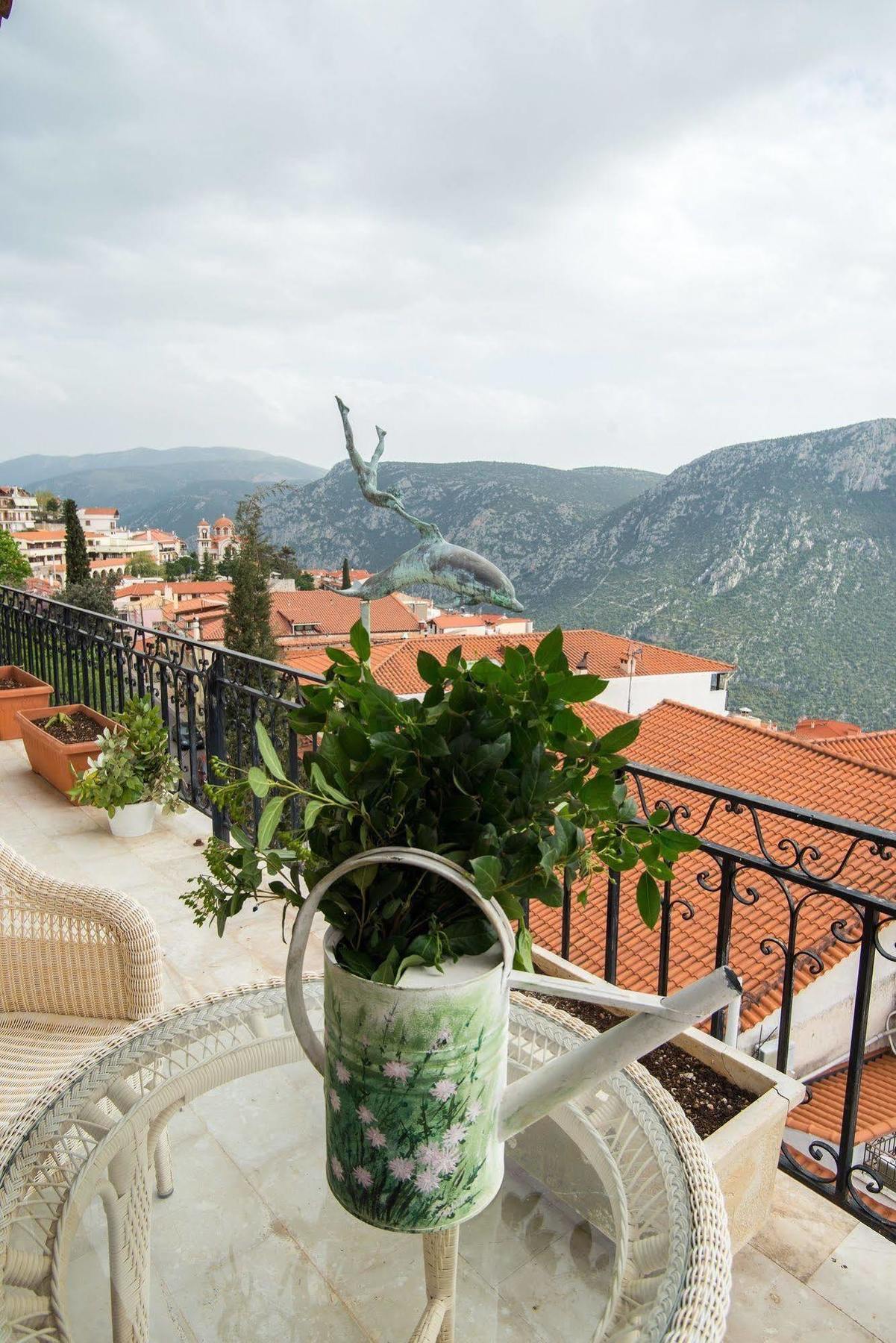 Historic Villa Δελφοί Εξωτερικό φωτογραφία